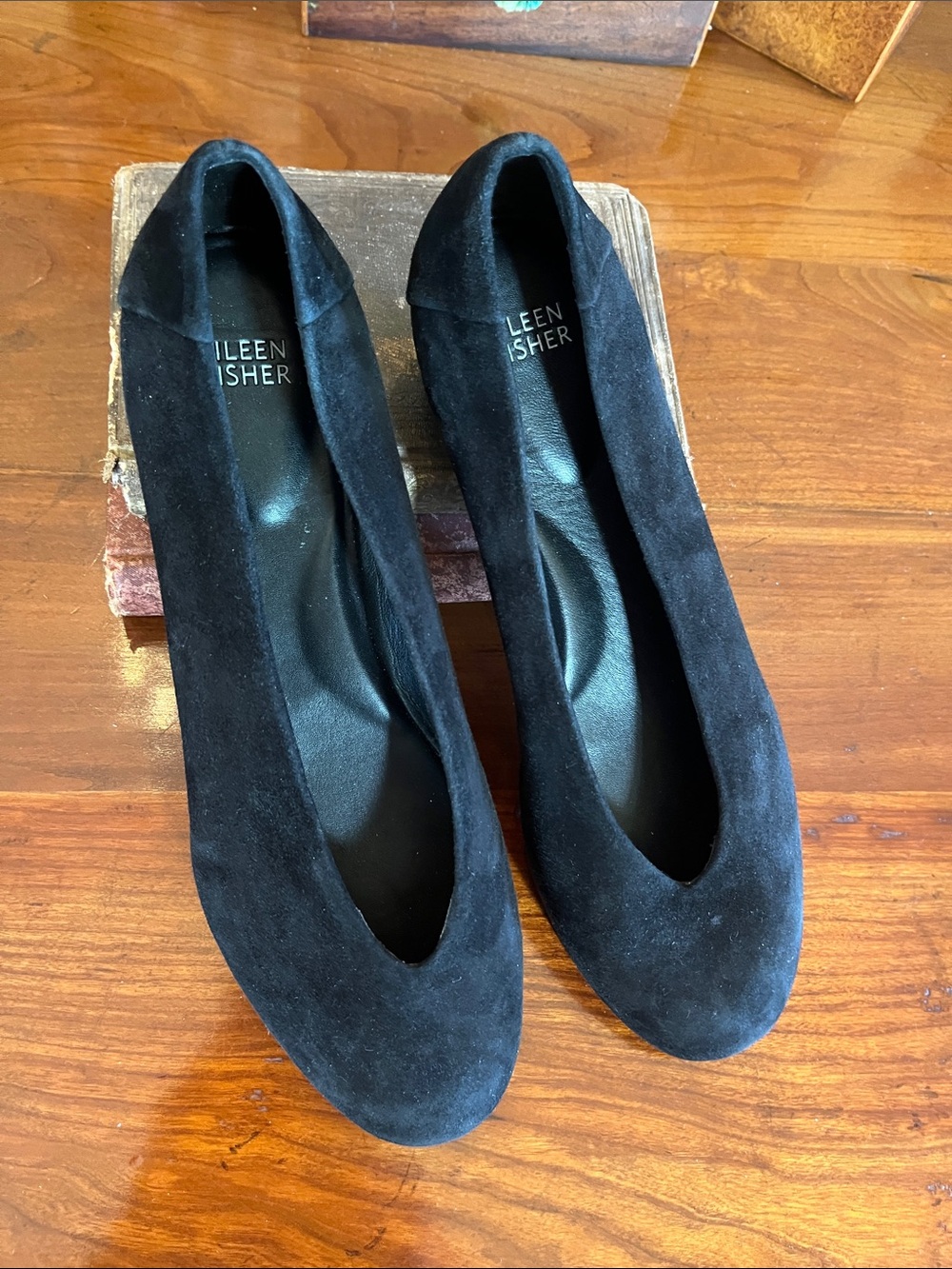 Eileen Fisher Suede Ballet Flats